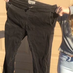 Tillys black joggers